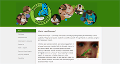 Desktop Screenshot of insectdiscovery.org
