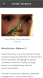 Mobile Screenshot of insectdiscovery.org